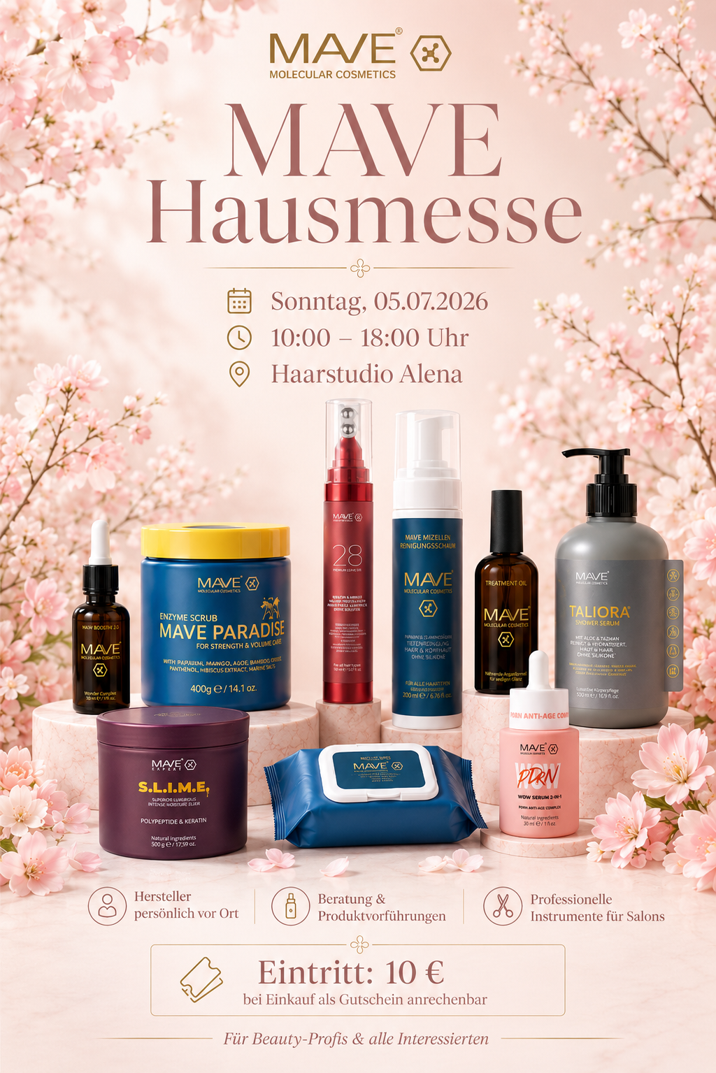 MAVE Hausmesse Eintrittsgutschein MAVE Hausmesse Eintrittsgutschein – Bild 1